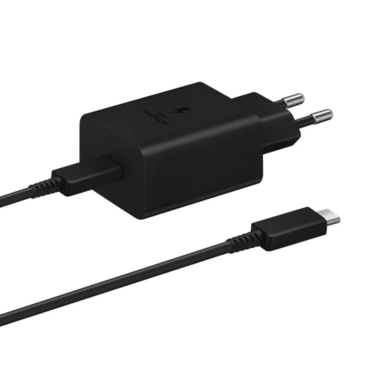 Samsung Snabbladdare GaN 45W med Laddkabel USB-C - Svart image 3