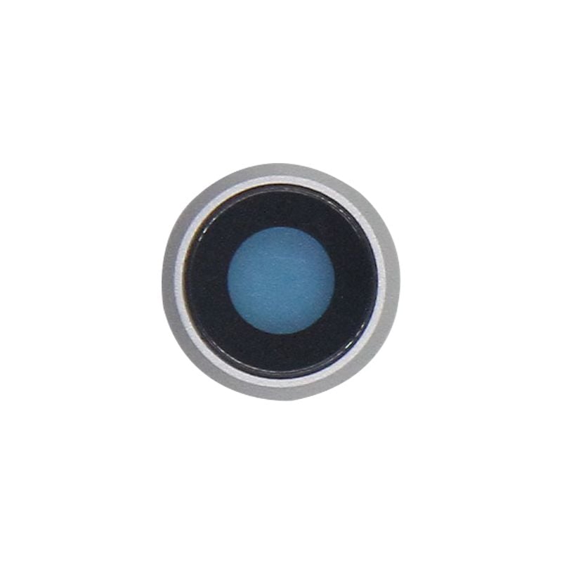 iPhone8Kameralins med Ram -Vit image 1