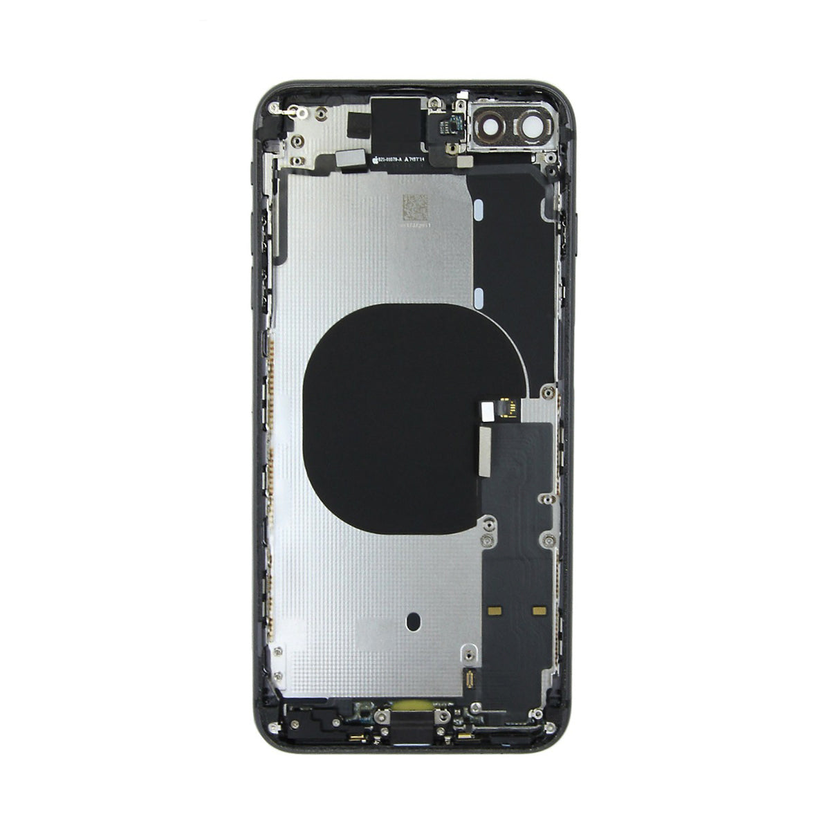 iPhone 8 Plus Baksida med Komplett Ram - Svart image 3