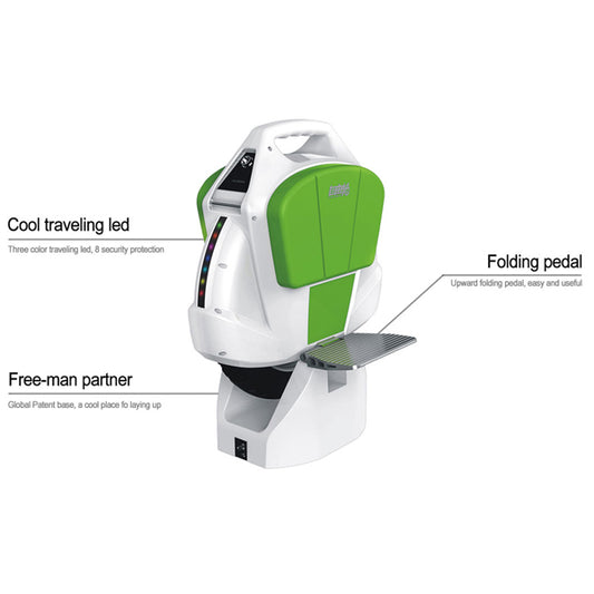 Freeman A4 Elektrisk Enhjuling Självbalanserande 132Wh image 2