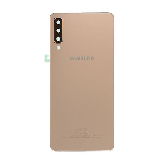 Samsung Galaxy A7 2018 (SM-A750F) Baksida Original - Guld image 2
