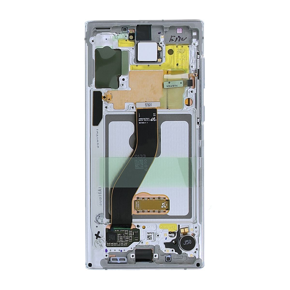 Samsung Galaxy Note 10 Skärm med LCD Display Original - Vit image 3