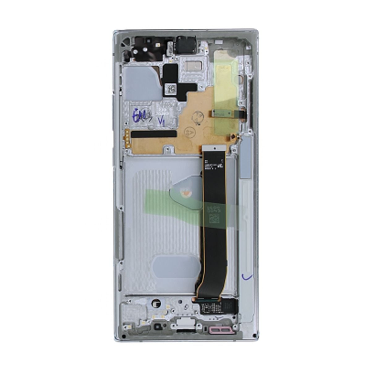 Samsung Galaxy Note 20 Ultra 5G Skärm med LCD Display Original - Vit image 7