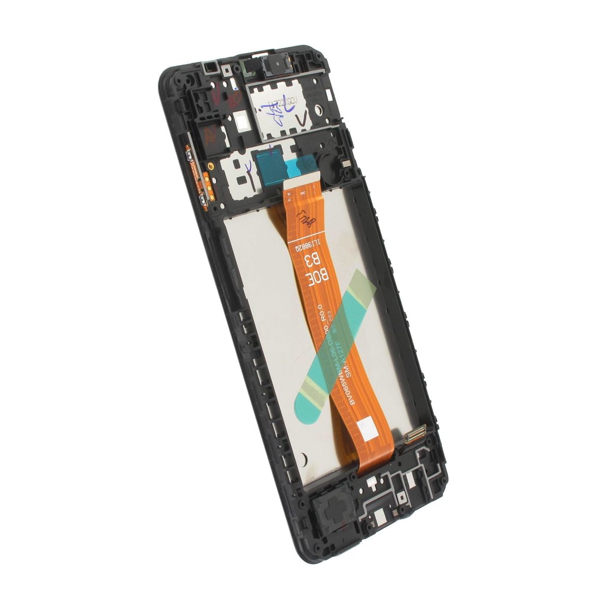 Samsung Galaxy A12 Nacho/A12s Skärm med LCD Display Original - Svart image 5