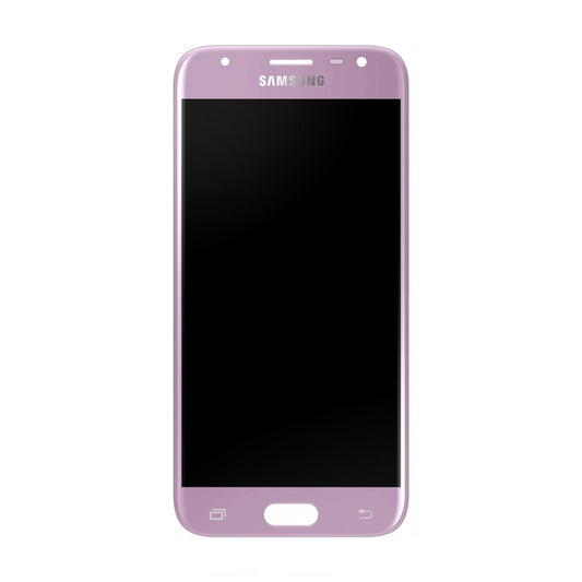 Samsung Galaxy J3 2017 (SM-J330F) Skärm med LCD Display Original - Rosa image 2