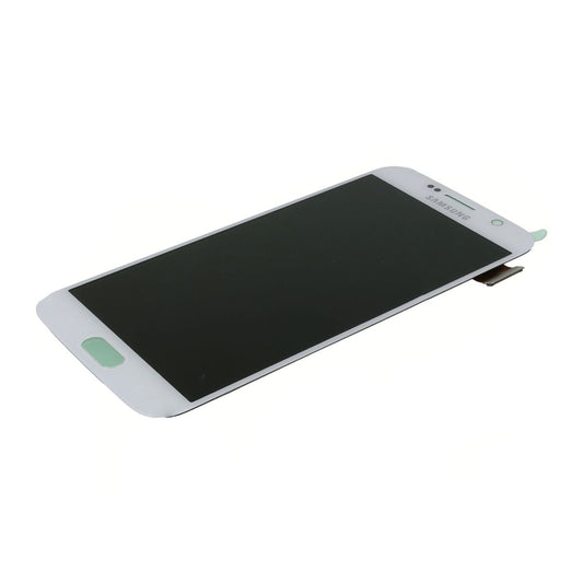 Samsung Galaxy S6 (SM-G920F) Skärm med LCD Display Original - Vit image 4