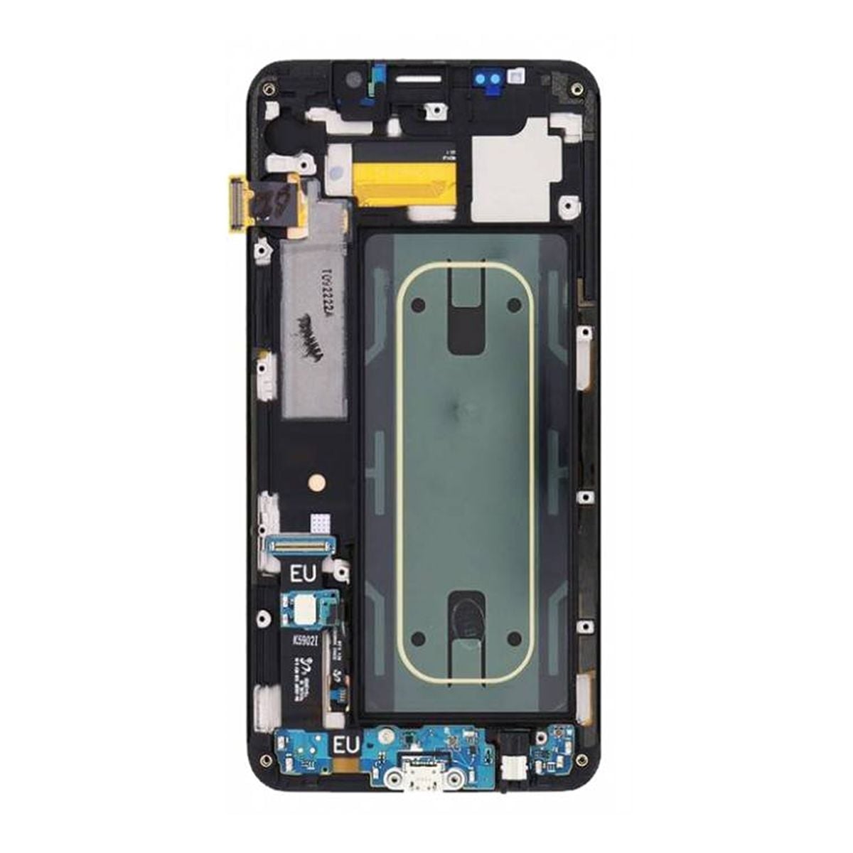 Samsung Galaxy S6 Edge+ (G928F) Skärm med LCD Display Original - Silver image 3