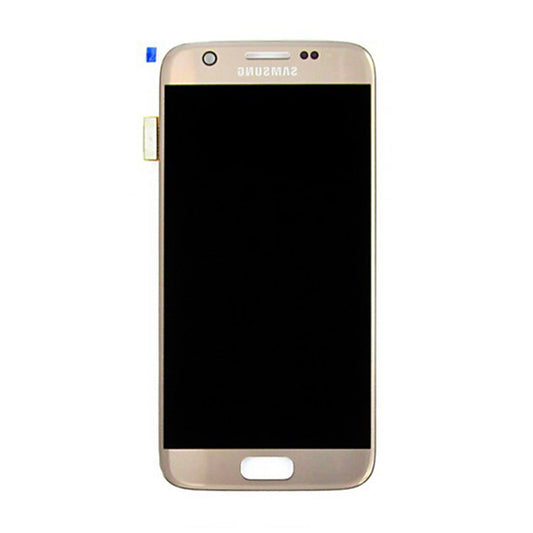 Samsung Galaxy S7 (SM-G930F) Skärm med LCD Display Original - Guld image 2