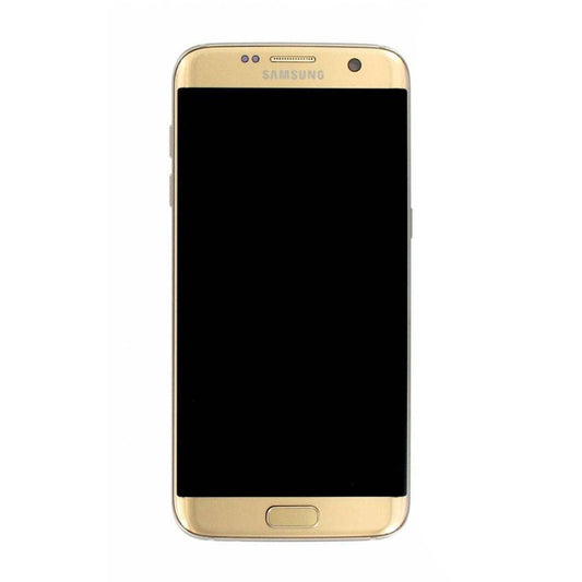Samsung Galaxy S7 Edge (SM-G935F) Skärm med LCD Display Original - Guld image 2