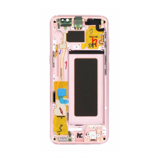 Samsung Galaxy S8 (SM-G950F) Skärm med LCD Display Original - Rose Rosa image 3