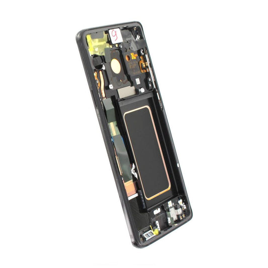 Samsung Galaxy S9 Plus (SM-G965F) Skärm/Display Original - Svart image 2