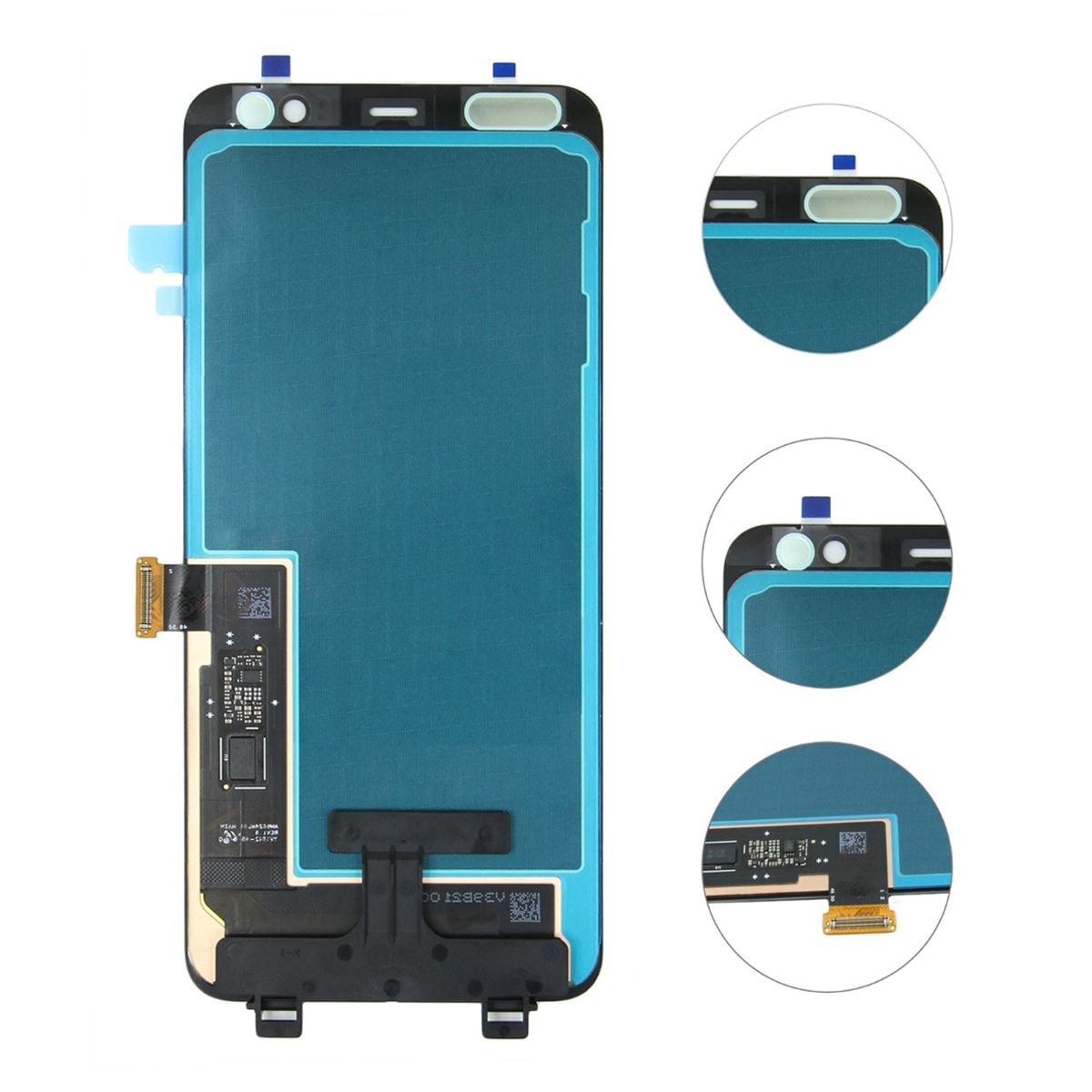 Google Pixel 4 XL Skärm/Display Original - Svart image 3