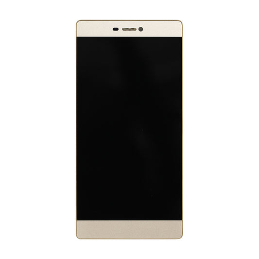 Huawei P8 Skärm/Display med Batteri OEM - Guld image 2