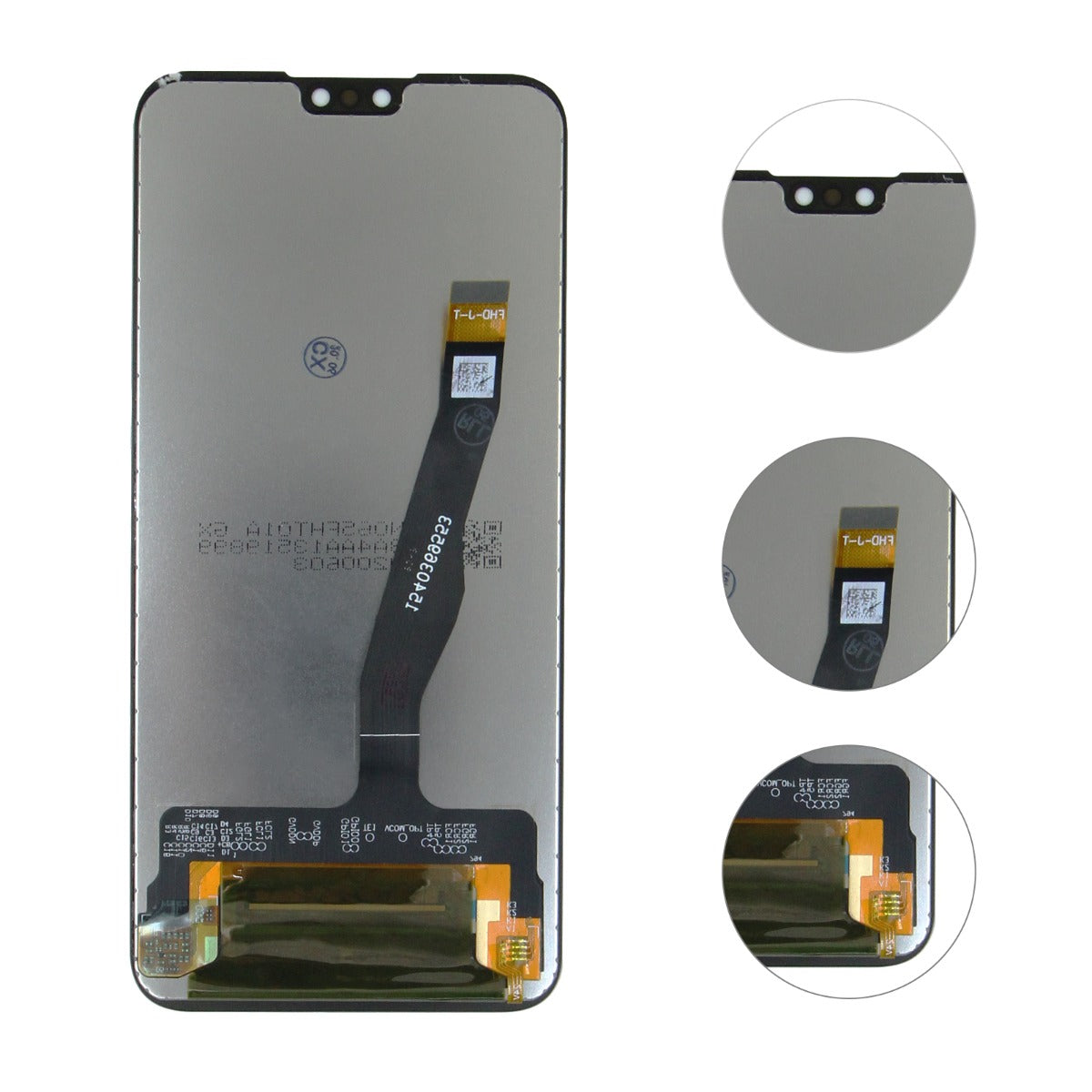 Huawei Y9 2019 Skärm/Display OEM - Svart image 4