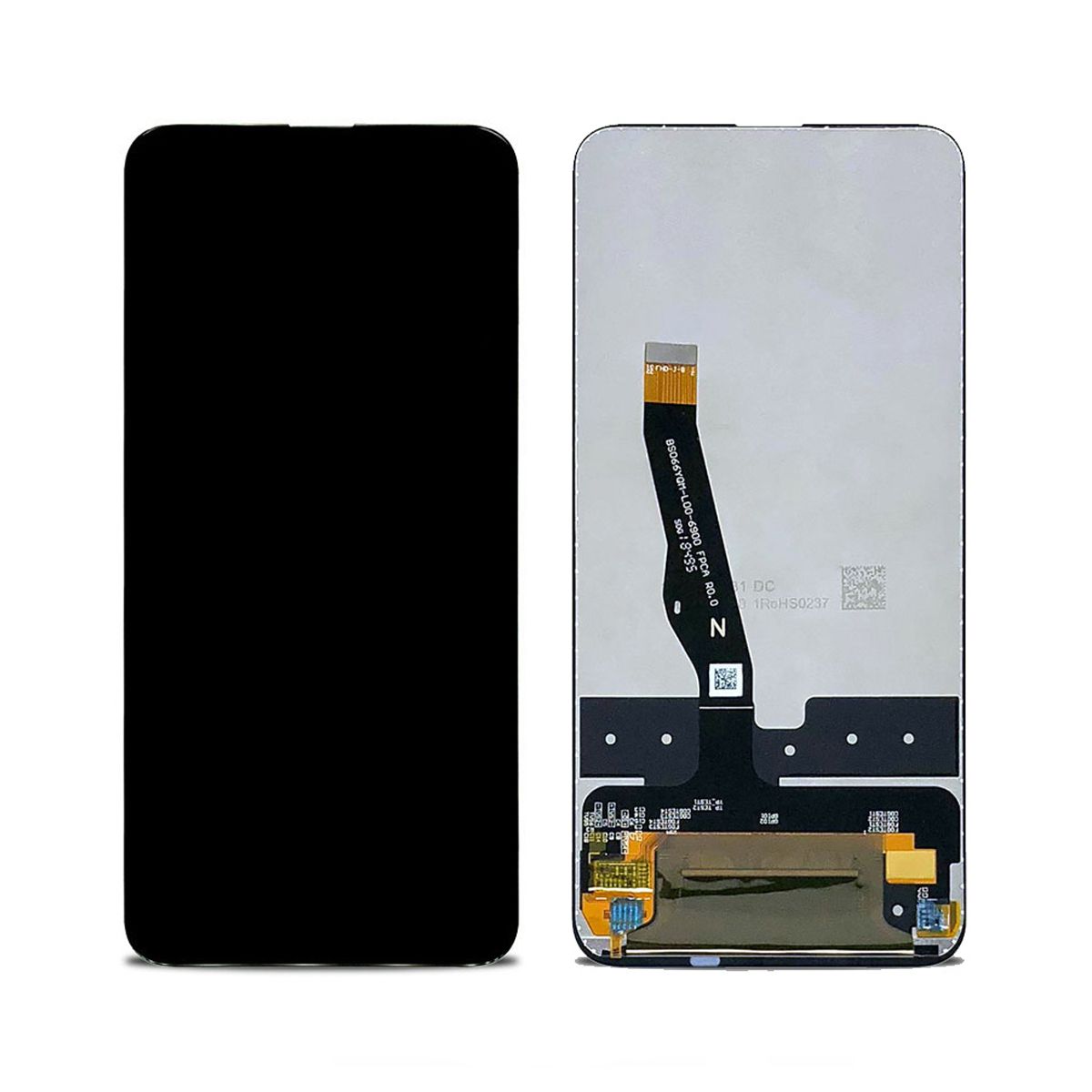 Huawei Y9 Prime 2019 Skärm/Display OEM - Svart image 1