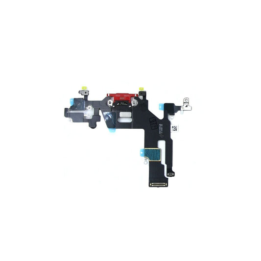 iPhone 11 Laddkontakt Flexkabel - Röd image 2