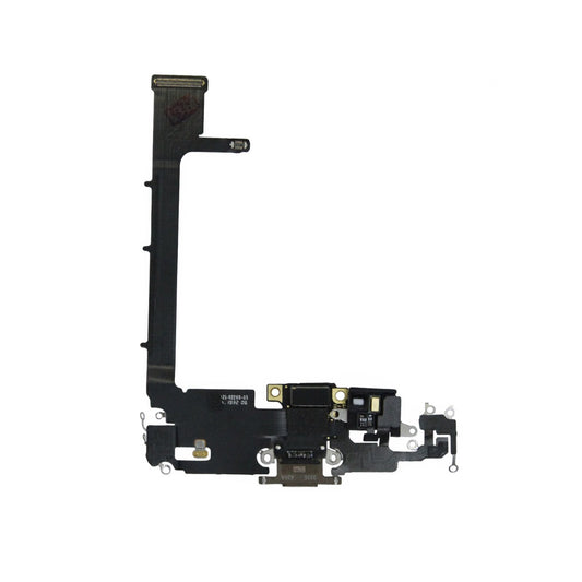 iPhone 11 Pro Max Laddkontakt Flexkabel - Guld image 2