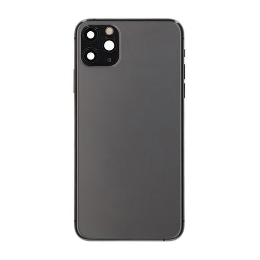 iPhone 11 Pro Max Baksida med Komplett Ram - Svart image 2
