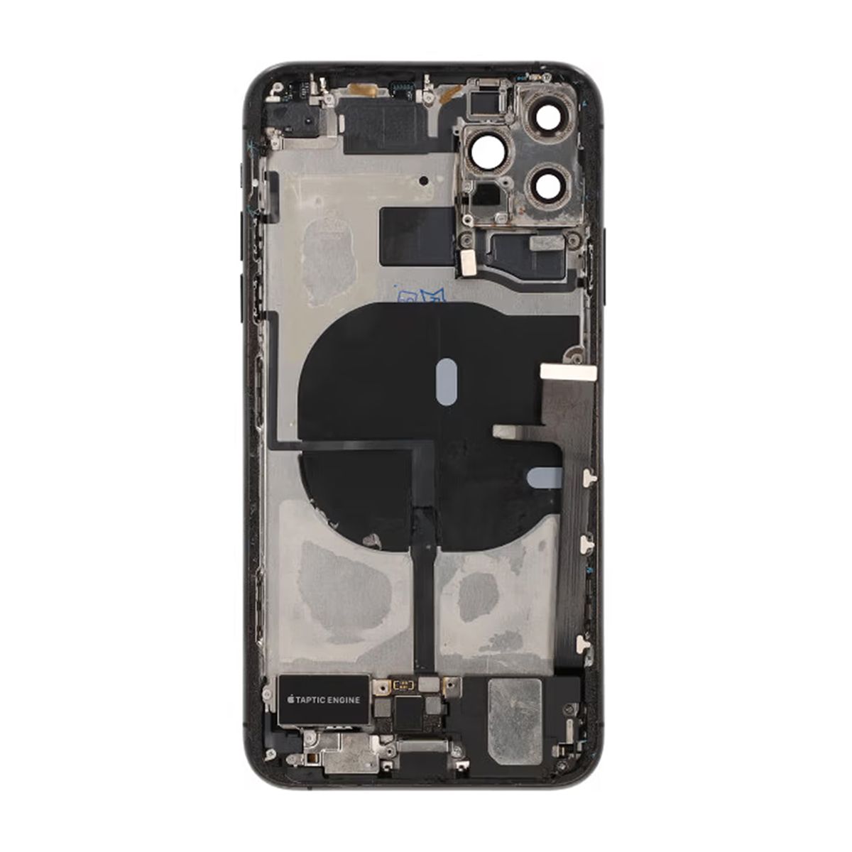 iPhone 11 Pro Max Baksida med Komplett Ram - Svart image 3