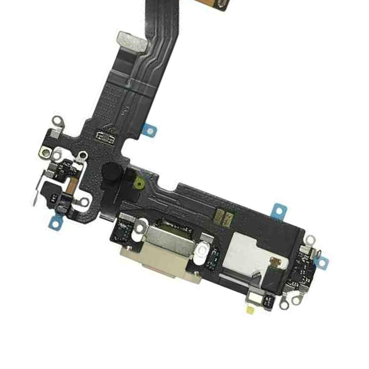 iPhone 12/12 Pro Laddkontakt Flexkabel - Guld image 4