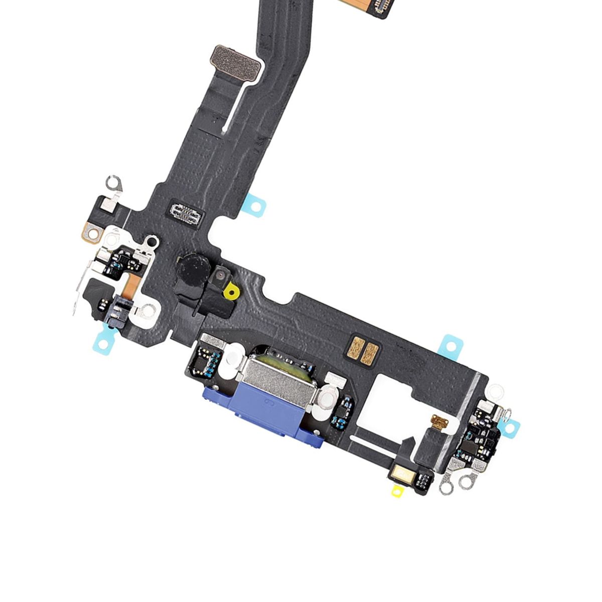 iPhone 12/12 Pro Laddkontakt Flexkabel - Blå image 4