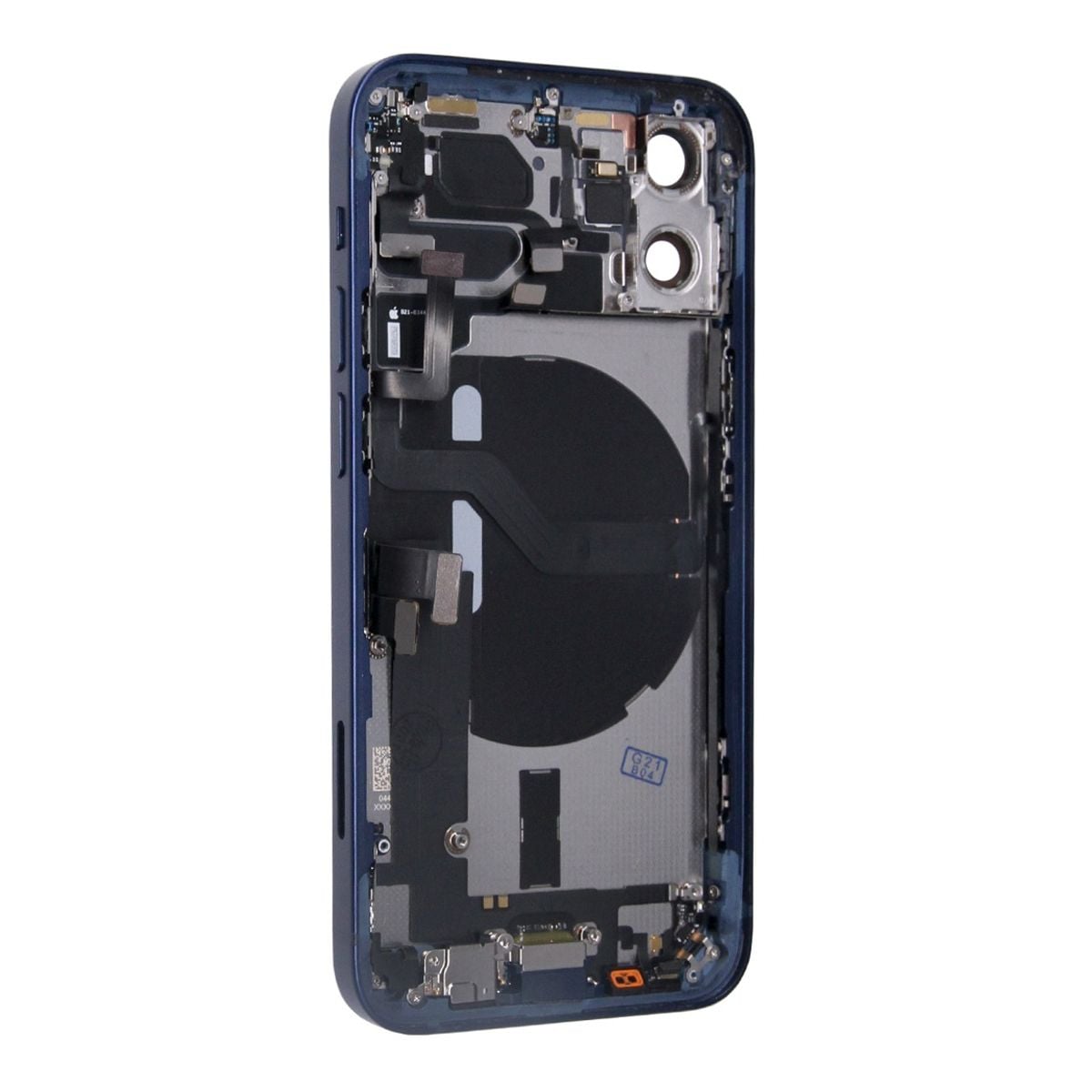 iPhone 12 Mini Baksida med Komplett Ram - Blå image 3
