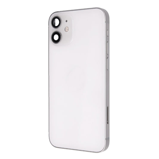 iPhone 12 Mini Baksida med Komplett Ram - Vit image 2