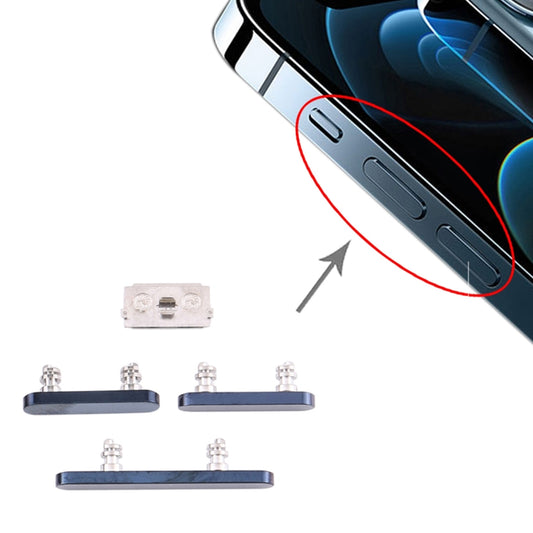 iPhone 12 Pro/12 Pro Max Sidoknappar - Blå image 2