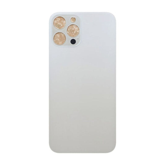 iPhone 12 Pro Baksida Glas med självhäftande tejp - Vit image 2