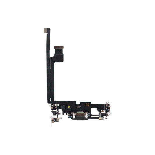 iPhone 12 Pro Max Laddkontakt Flexkabel - Svart image 2