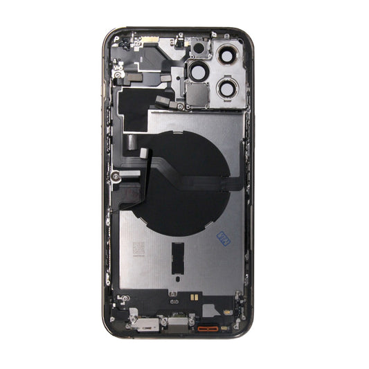 iPhone 12 Pro Max Baksida med Komplett Ram - Guld image 2