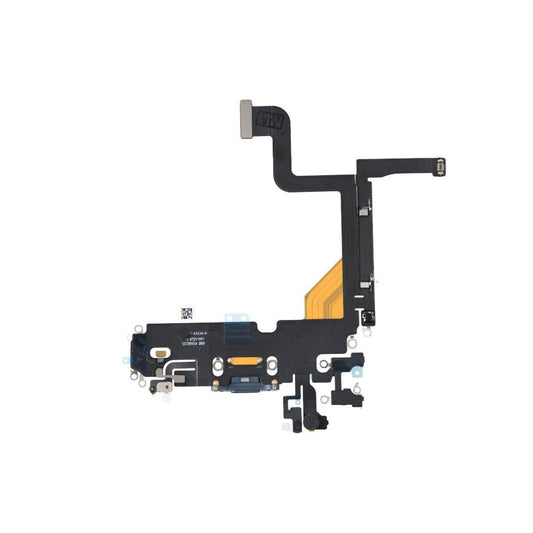 iPhone 13 Pro Laddkontakt Flexkabel - Blå image 2