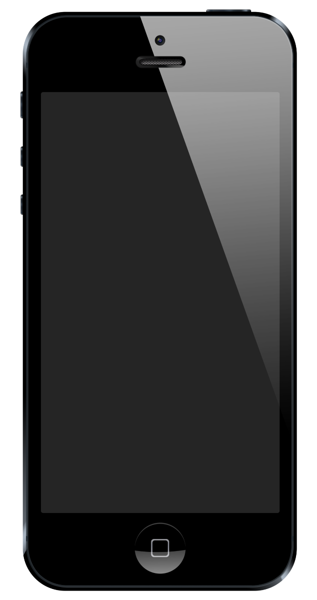 iPhone 5 16GB Black- Bra skick (B) image 3