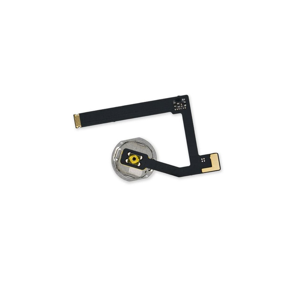 iPad Mini 5 Hemknapp Flexkabel - Guld image 2