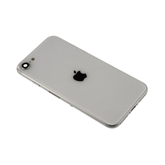 iPhone SE 2020 Baksida med Komplett Ram - Vit image 2
