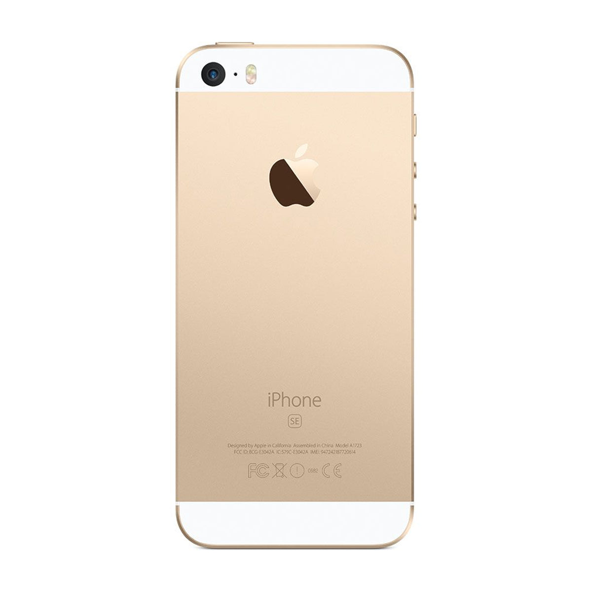 iPhone SE 128GB Gold Mycket Gott Skick image 3