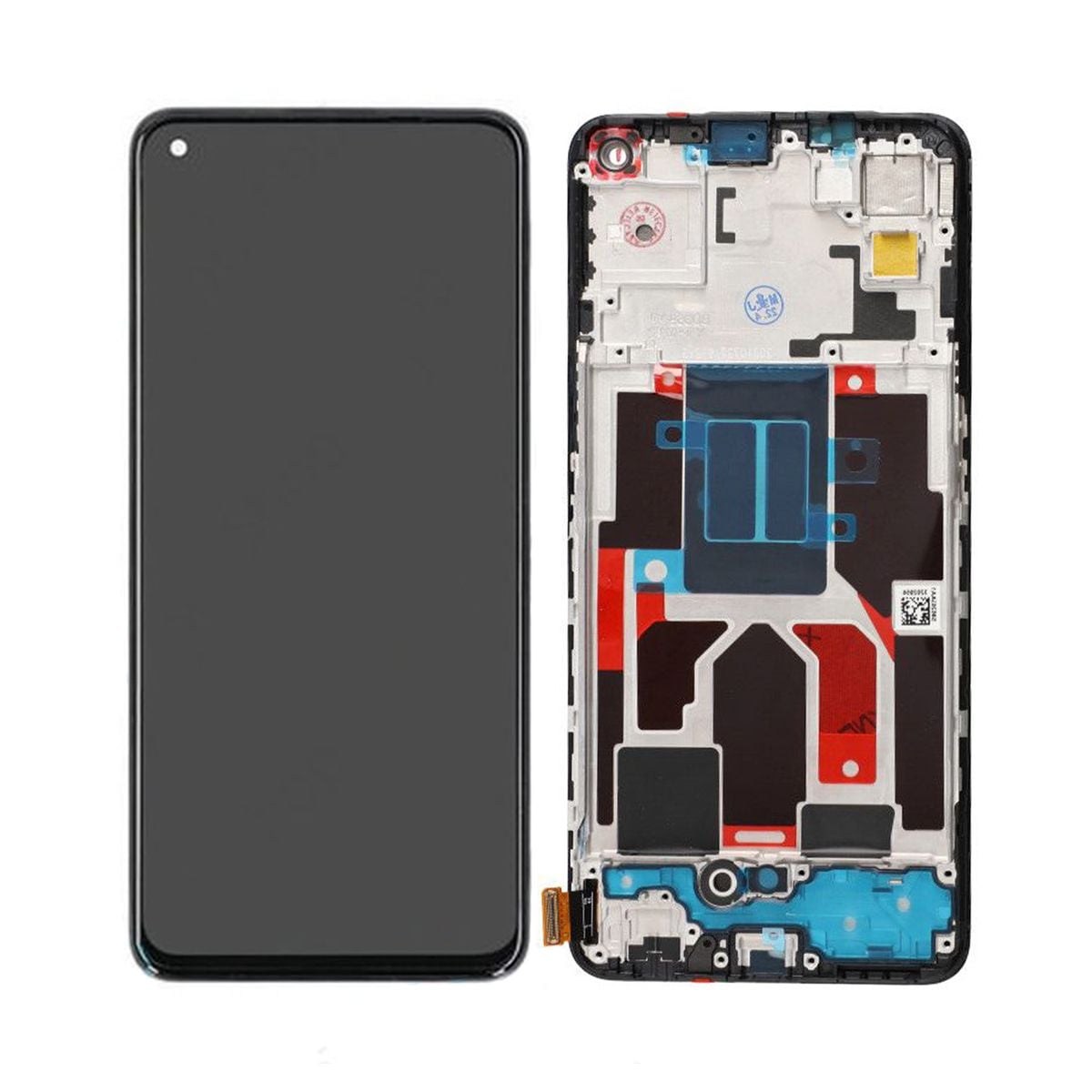 OnePlus Nord CE Skärm/Display - Svart image 4