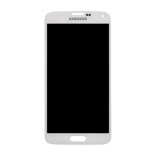 Samsung Galaxy S5 (SM-900F) Skärm med LCD Display OEM - Vit image 2