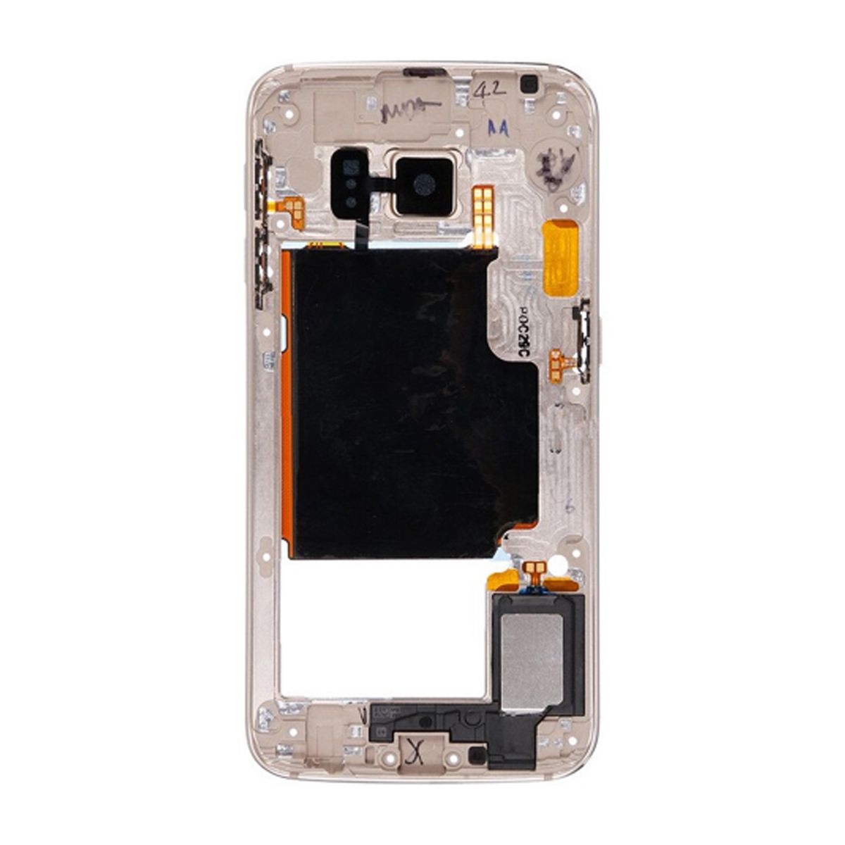 Samsung Galaxy S6 Edge Mittenram - Guld image 2