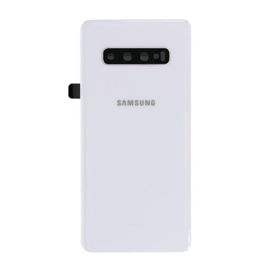 Samsung Galaxy S10 Plus Baksida - Vit image 2