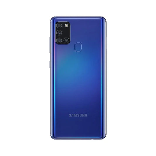 Begagnad Samsung Galaxy A21S 32GB Blå - Bra Skick image 2