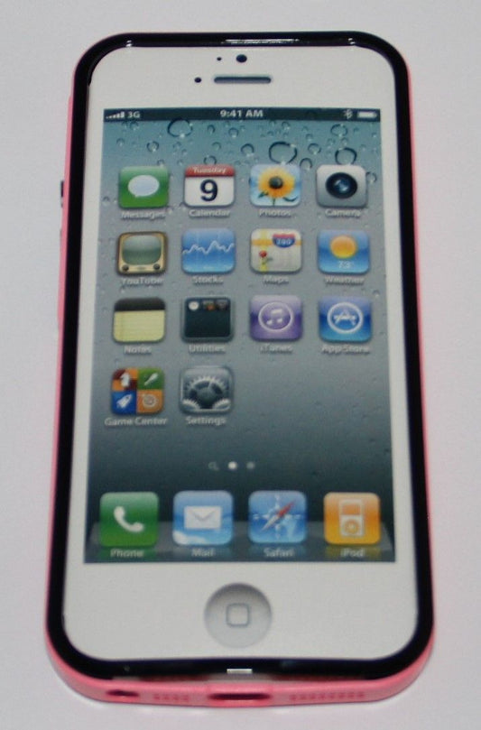 Mobilskal iPhone 5 - Rosa/Svart image 2