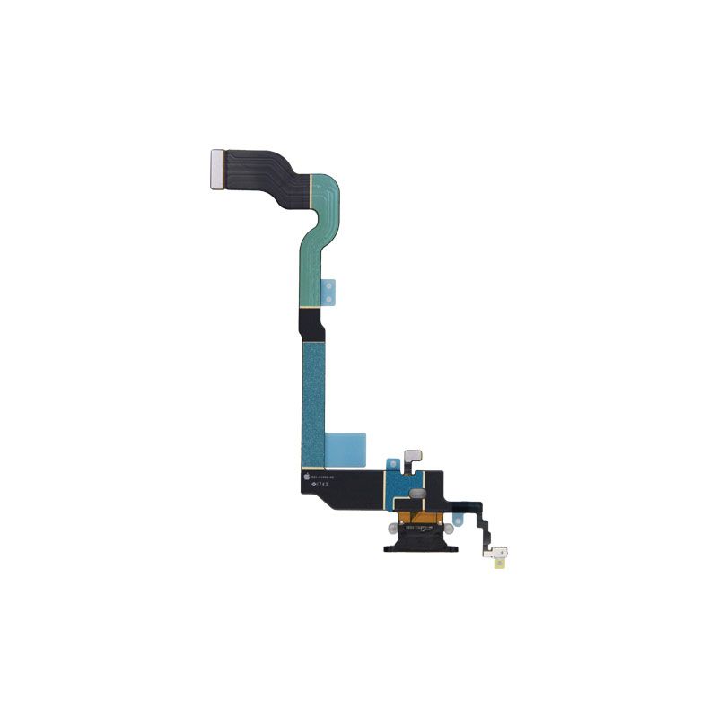 iPhone X Laddkontakt Flexkabel - Svart image 1