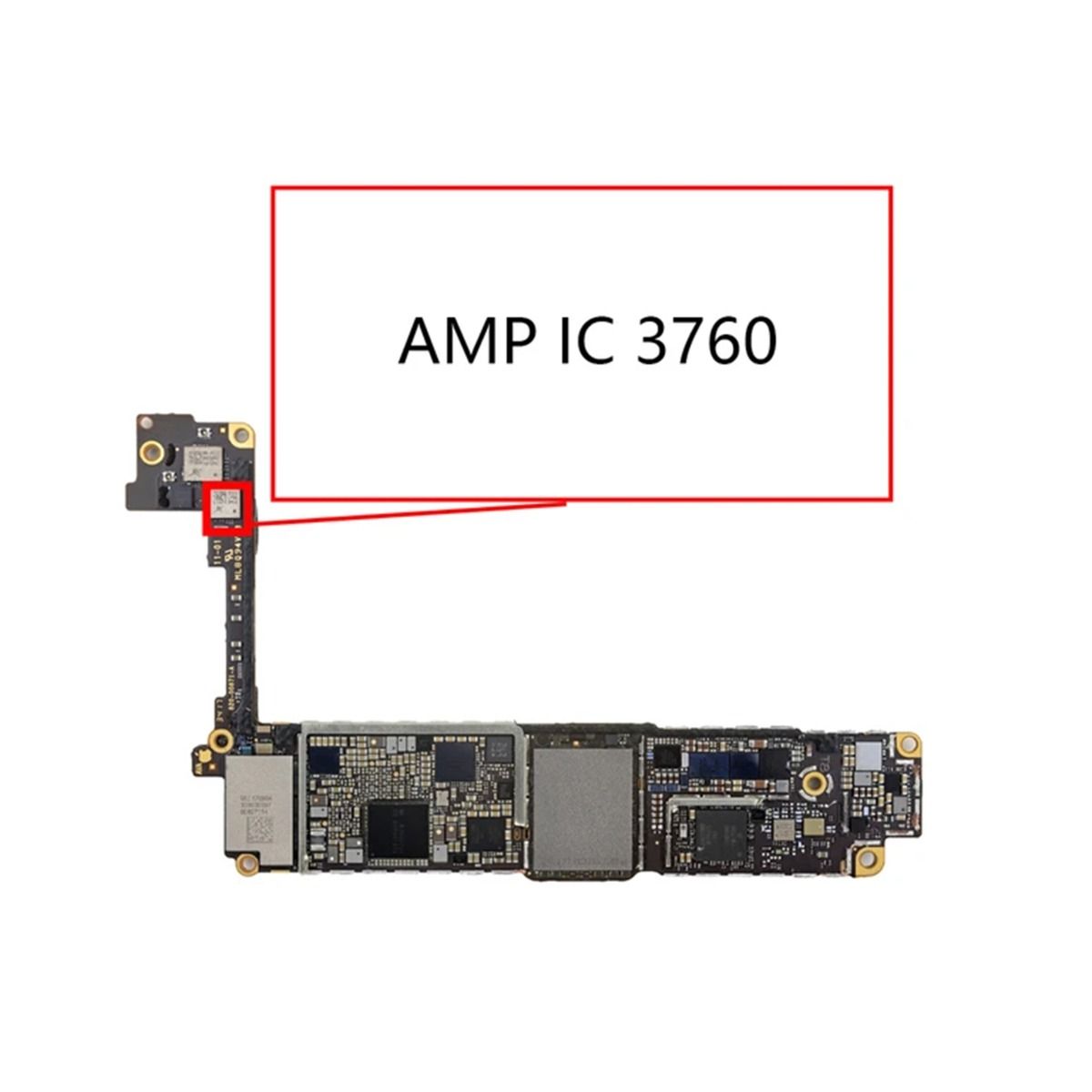 iPhone 8/8P/X Ström Förstärkare IC (3760) image 1