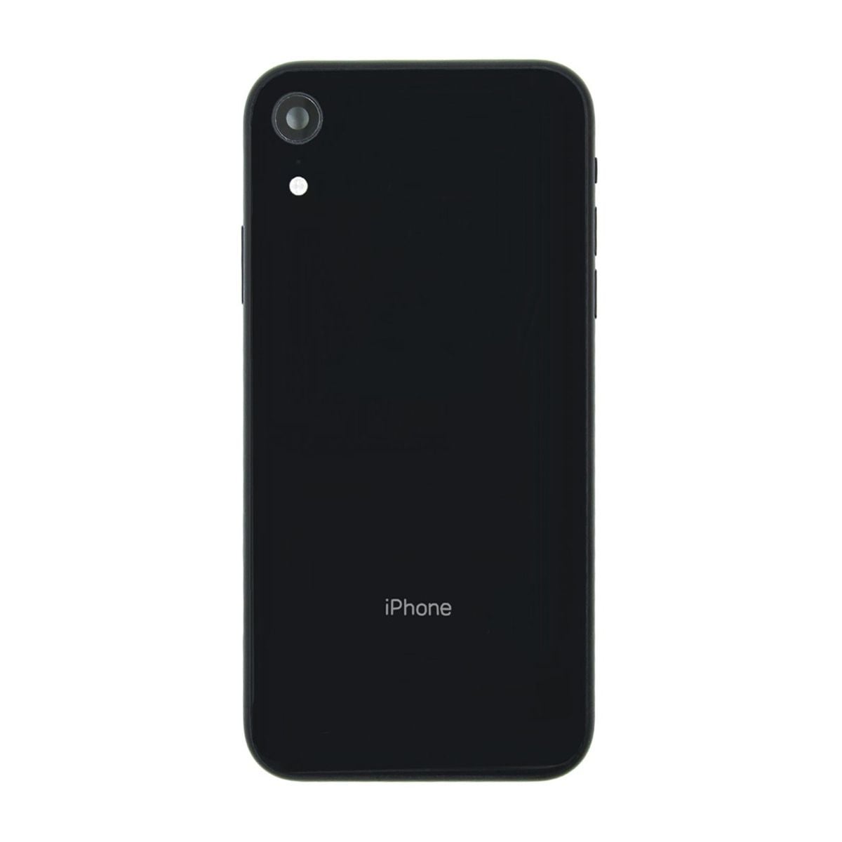 iPhone XR Baksida med Komplett Ram - Svart image 2