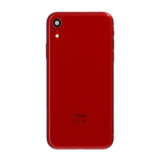 iPhone XR Baksida med Komplett Ram - Röd image 2