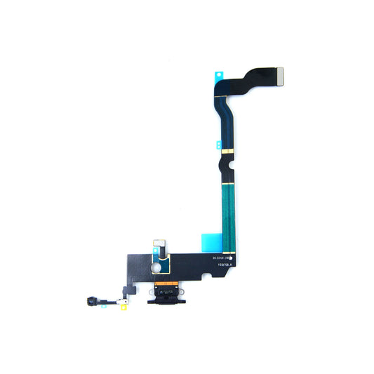 iPhone XS Max Laddkontakt Flexkabel - Svart image 2