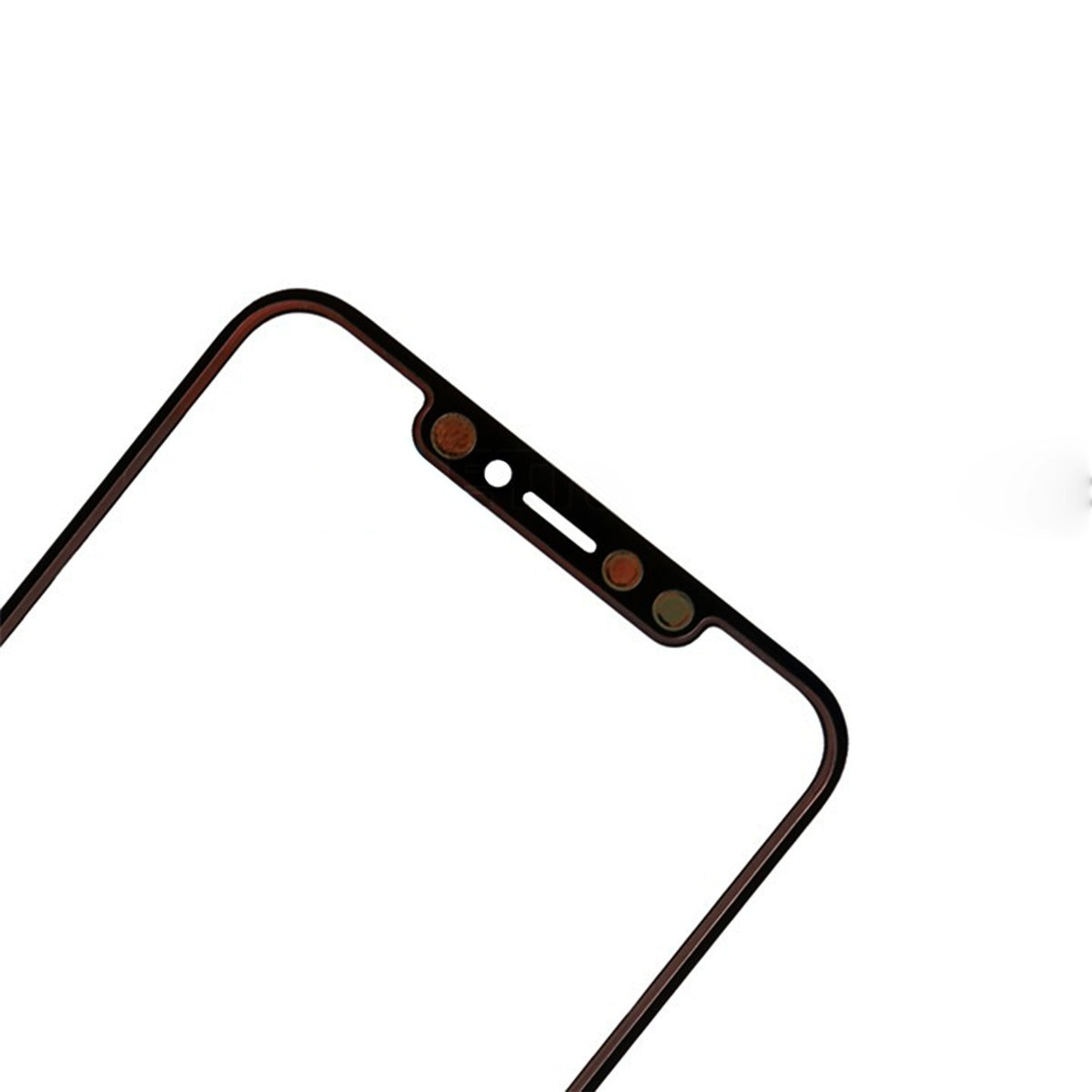 iPhone XS Max Glas/Touchskärm med OCA-film image 4