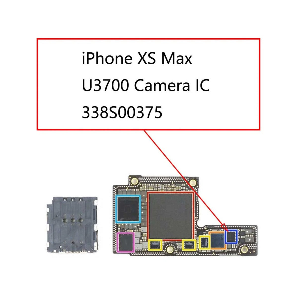 Kamera IC (338S00375 338S00425) - iPhone XS/XR/XSMAX image 1