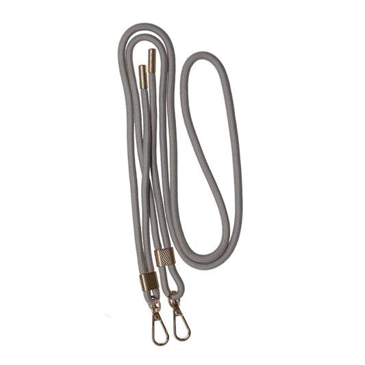 Adjustable double hook lanyard Universal phone case lanyard 0.6mm Grey